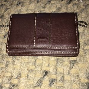 Coach Leather Card Case